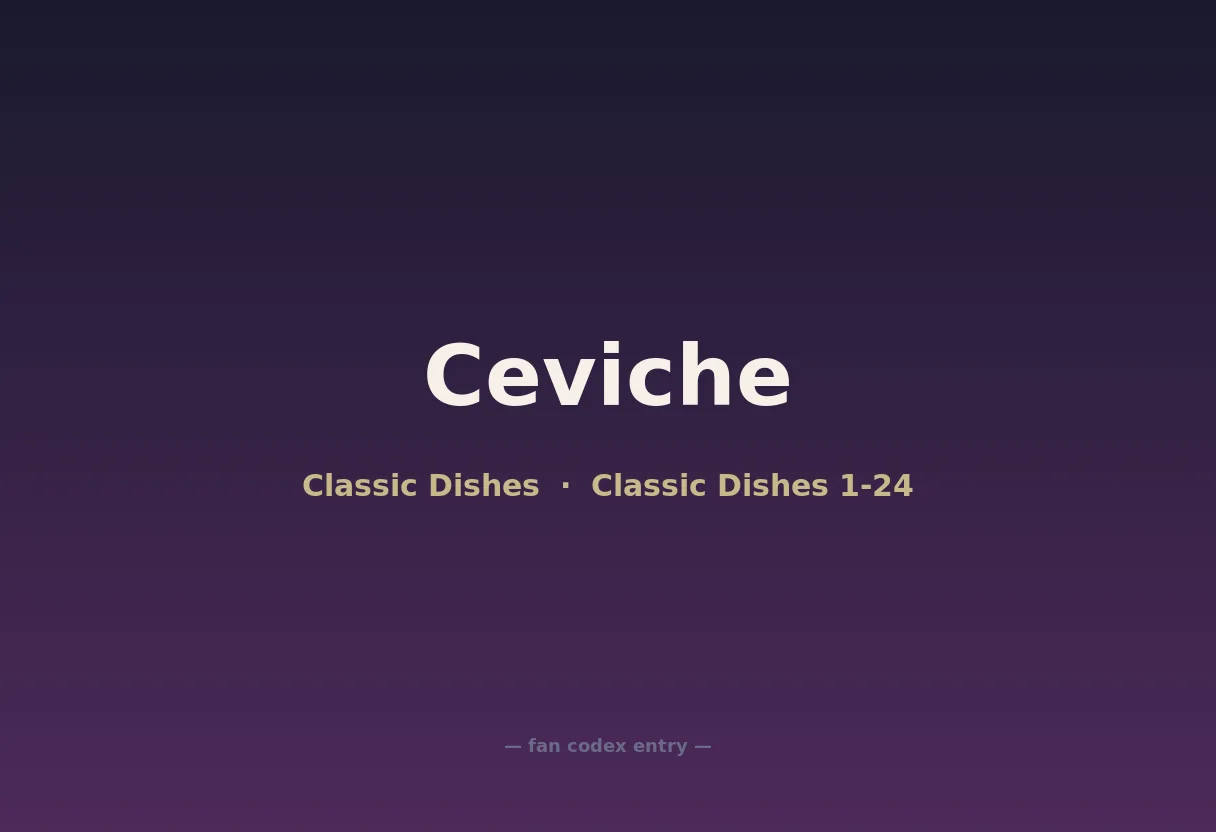 Ceviche