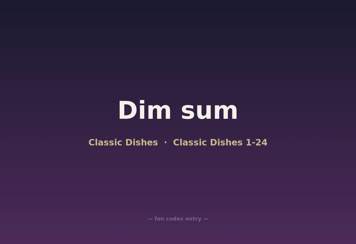 Dim sum