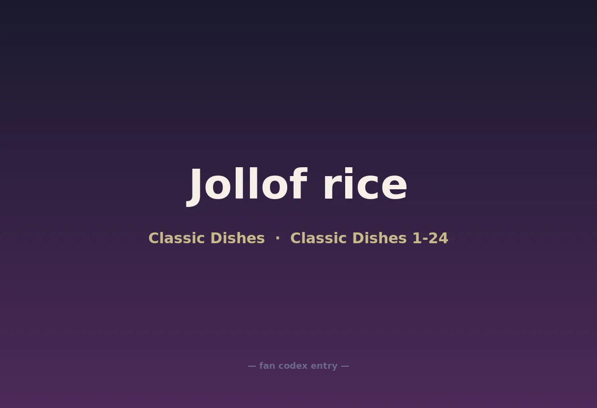 Jollof rice
