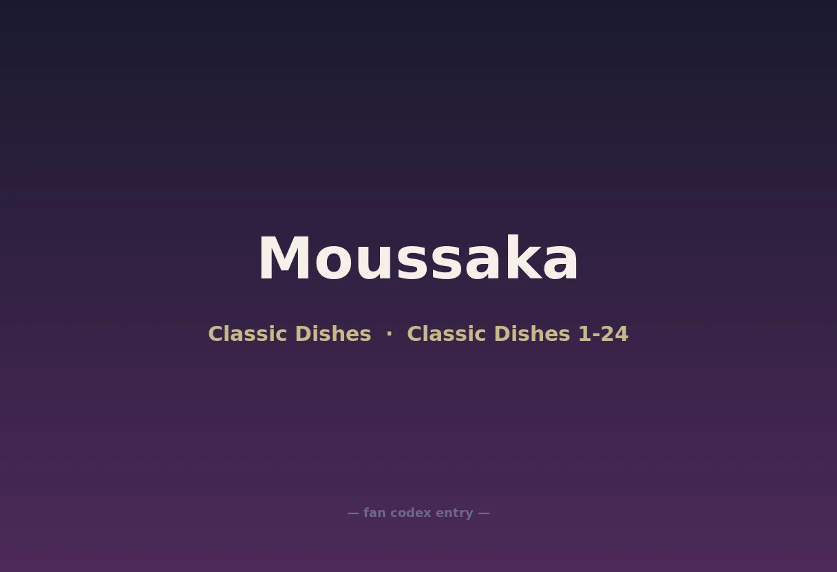 Moussaka