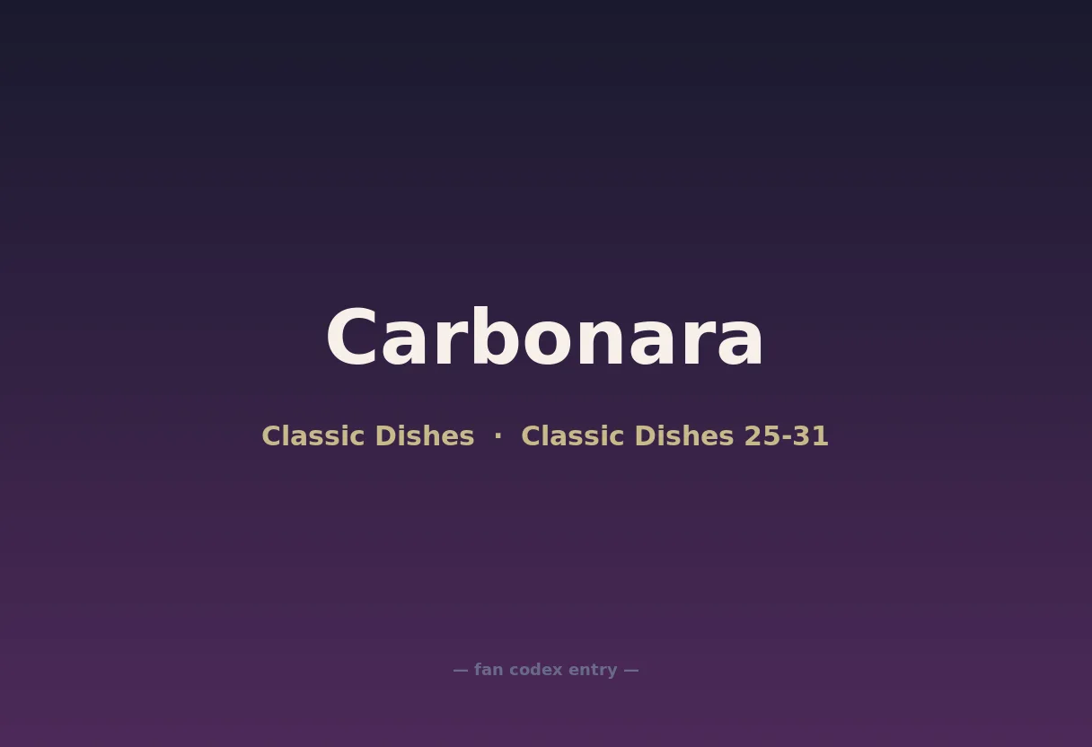 Carbonara