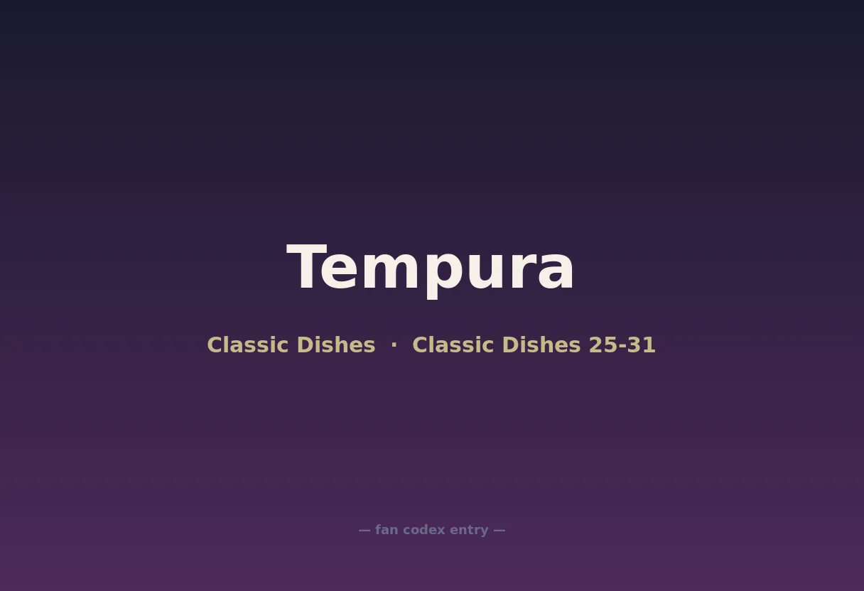 Tempura